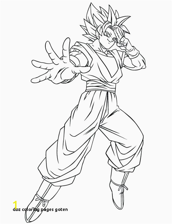 Dbz Coloring Pages Goten Goku Super Saiyan 3 Coloring Pages Best Carolinao Win – Best