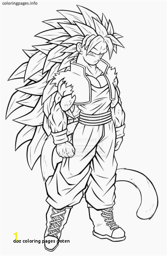 Dbz Coloring Pages Goten Inspirational 20 Awesome Dragon Ball Z Coloring Pages Modokom