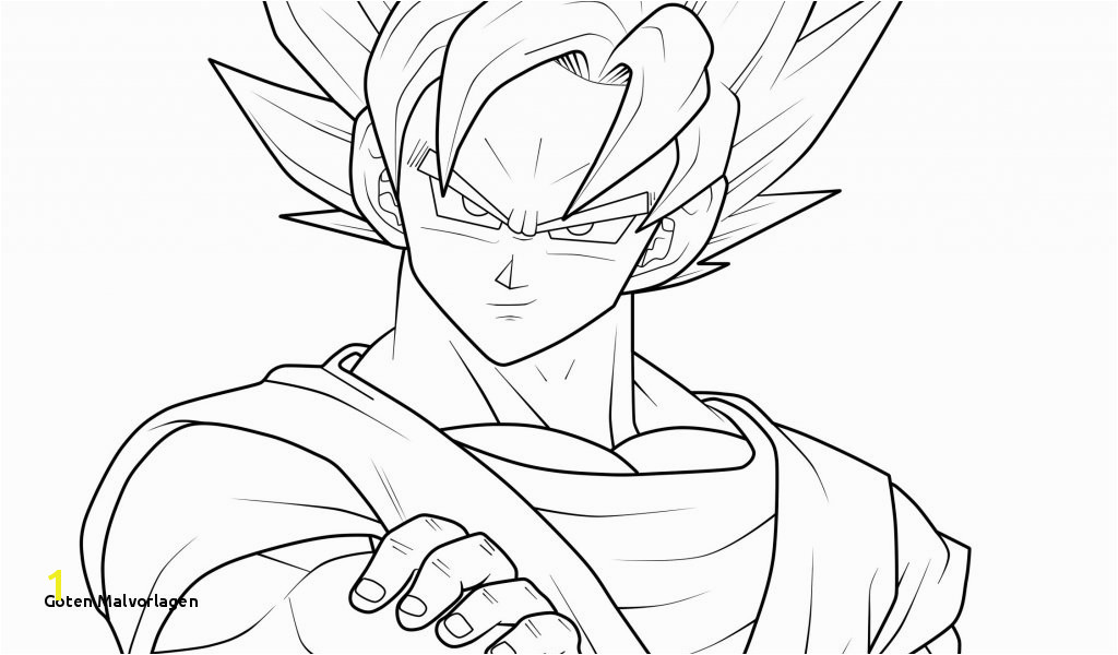 Goten Malvorlagen Dibujos Para Colorear De Dragon Ball Z Dbz Coloring Pages Goten New