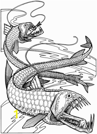 Viper Fishes coloring page