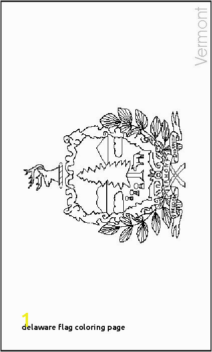 Delaware Flag Coloring Page Delaware Flag Coloring Page Fresh Delaware State Seal Coloring Page