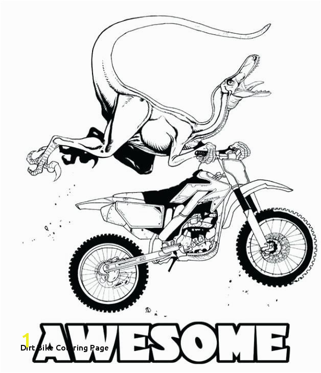 Dirt Bike Coloring Page Fox Racing Coloring Pages