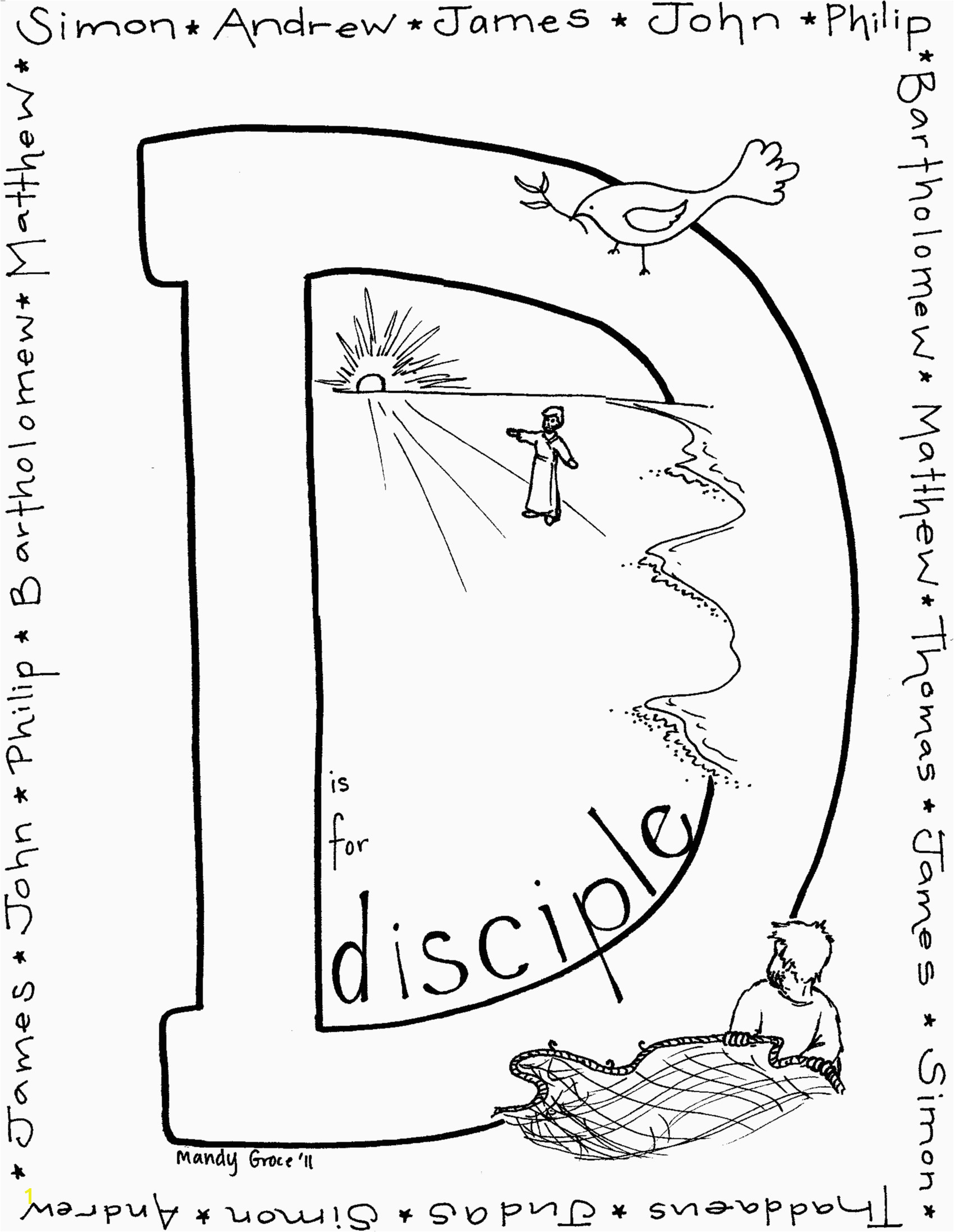 Disciples Fishing Coloring Page Inspirational Jesus and His Disciples Coloring Pages Inspirational Disciples Od