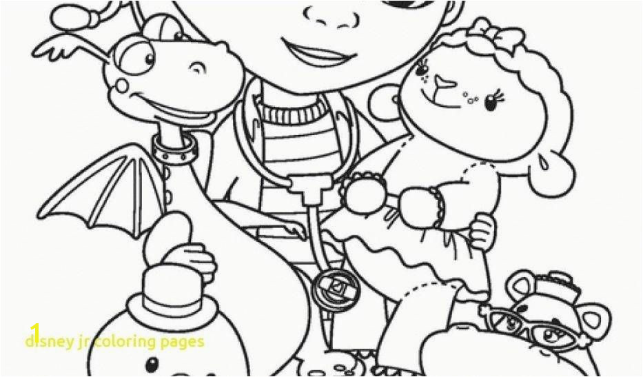 Colorful Disney Jr Coloring Pages Inspiration Coloring Paper Concept