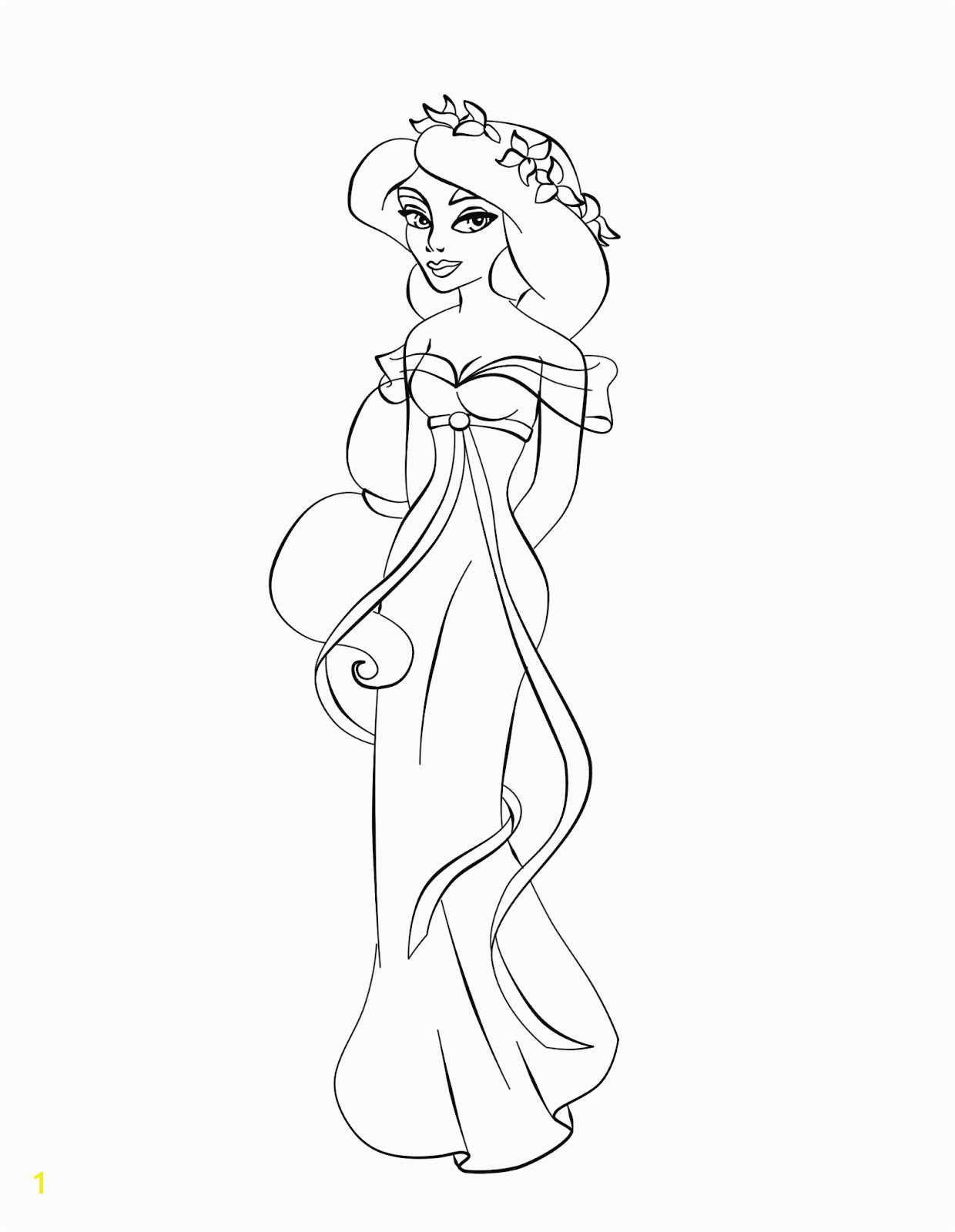 Disney Princess Coloring Pages Jasmine Avec Disney Princess Coloring Pages Jasmine 6 Et Jasmine Da