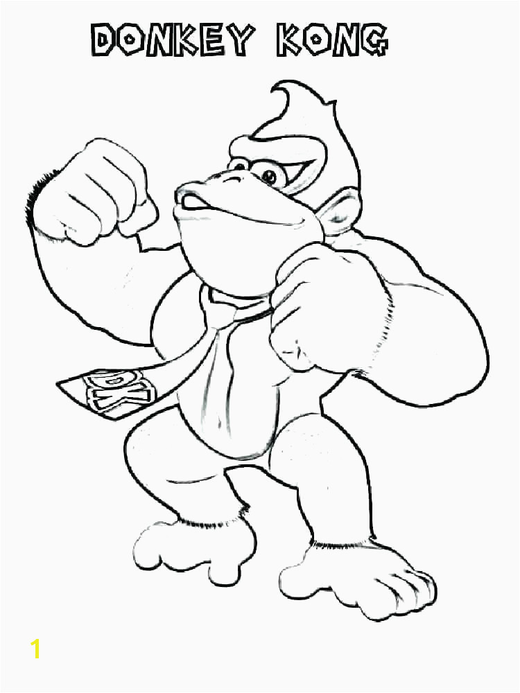 King Kong Coloring Pages Luxury King Kong Coloring Pages New Donkey Kong Drawing at Getdrawings