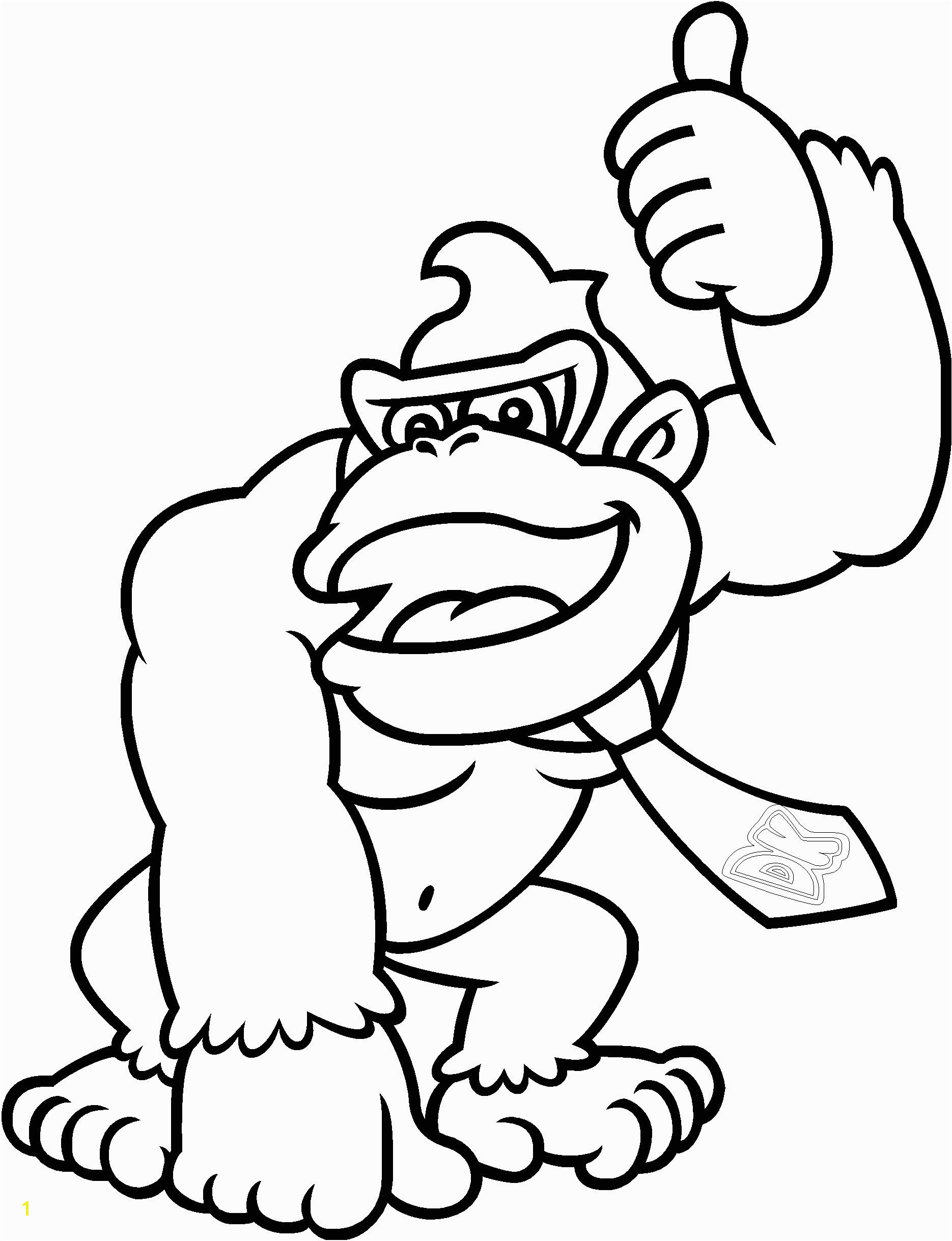 Mario Coloring Pages Free Printable Inspirational Donkey Kong Einzigartig Donkey Kong Ausmalbilder