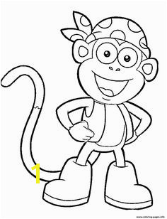 Print dora printable s boots character451a coloring pages Dora Coloring Giraffe Coloring Pages Coloring