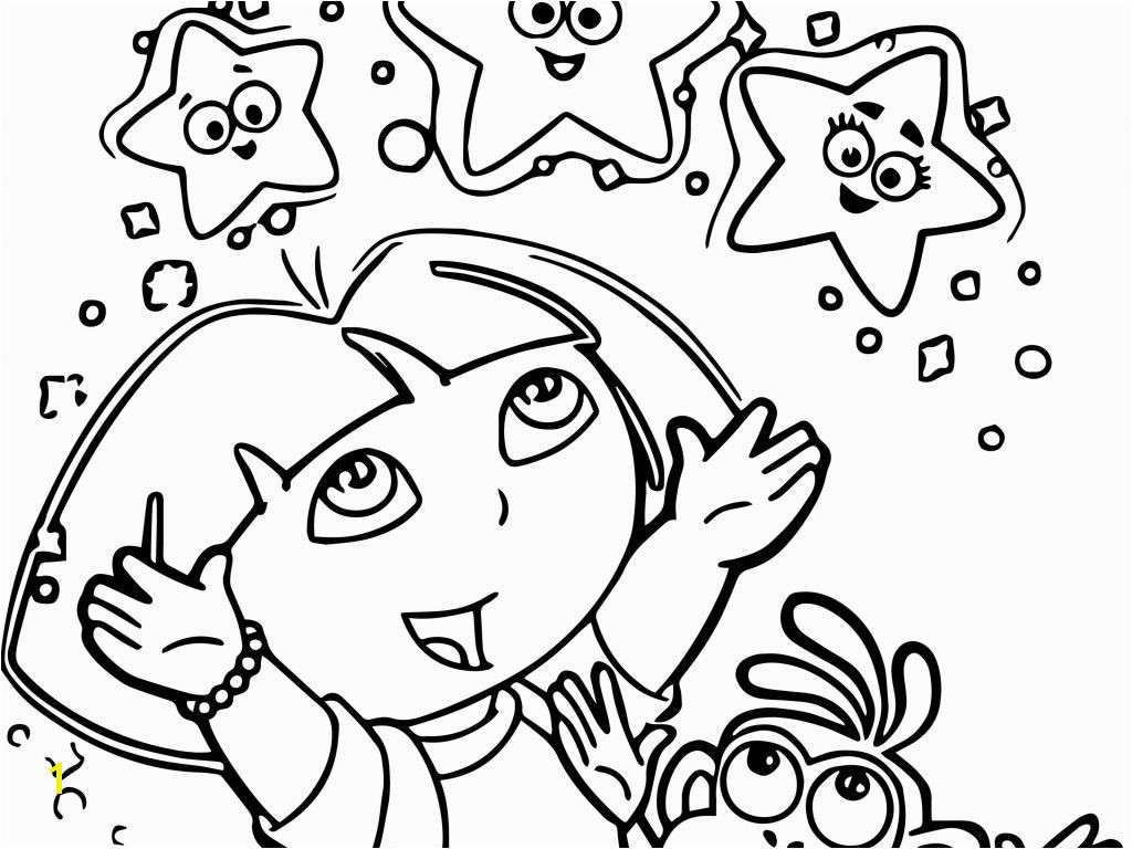 Dora And Boots Coloring Pages