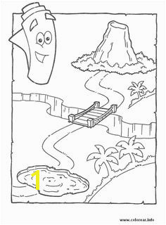 Dora67 dora the explorer PRINTABLE COLORING PAGES FOR KIDS Dora Map Dora