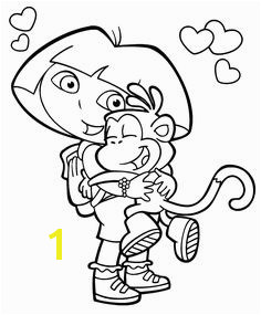 Dora the Explorer Coloring Pages Pdf 302 Best Coloring Pages Cartoons Images On Pinterest
