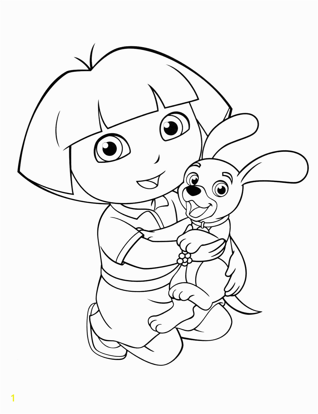 Dog Coloring Pages Games Fresh Dora Colouring Sheets Pdf Printable Dora And Friends Christmas