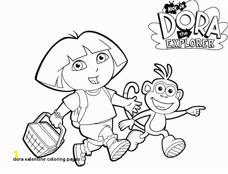 Heathermarxgallery Dora Valentine Coloring Pages Unique Dora and Friends Coloring Pages Gallery Printable