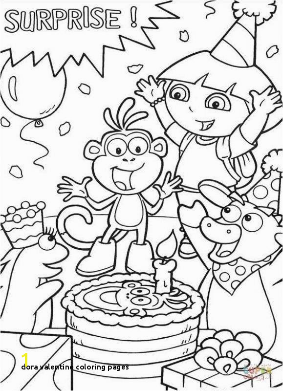 Dora Valentine Coloring Pages Coloring Pages Dora New Home Coloring Pages Best Color Sheet 0d