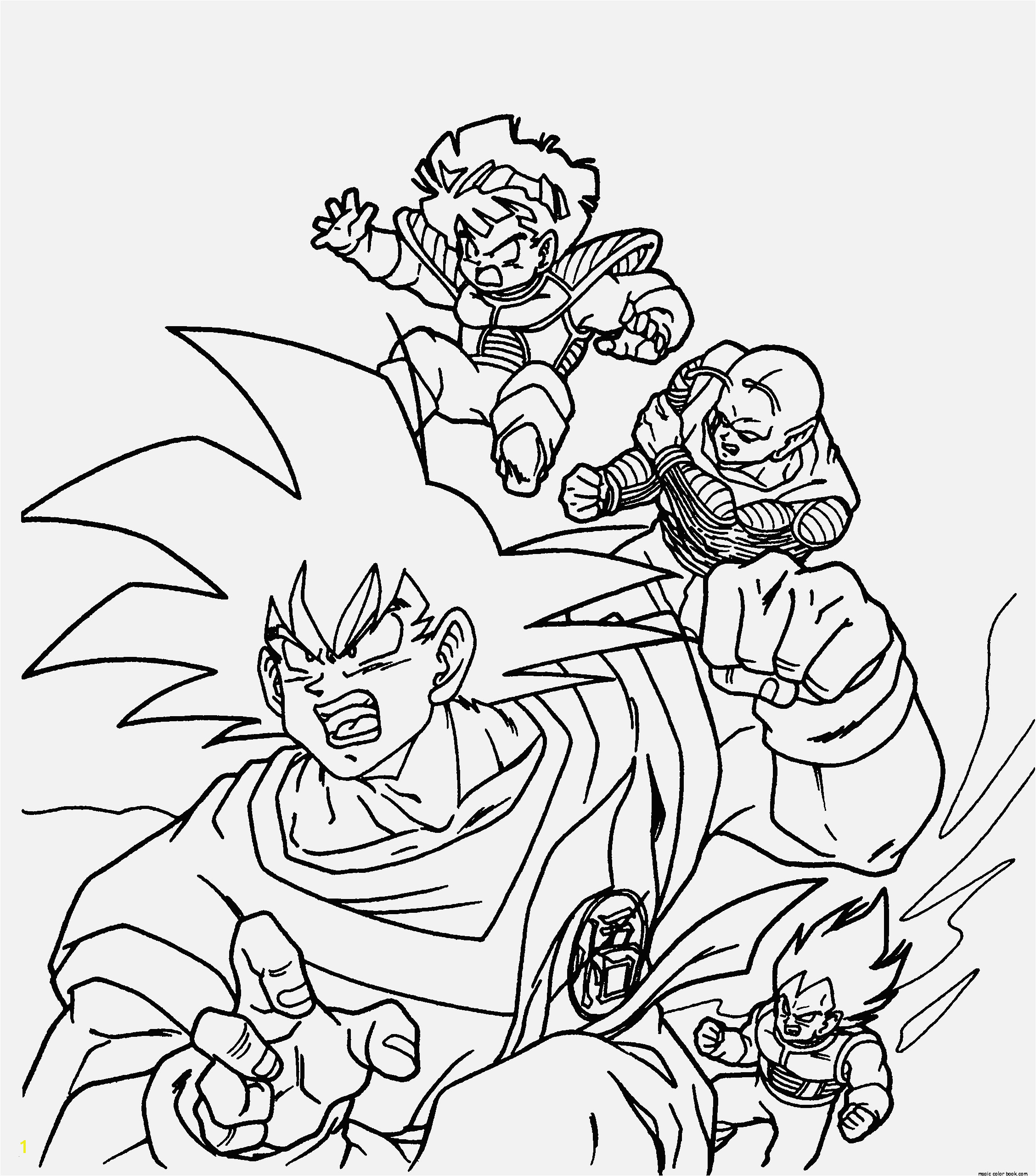 Dragon Ball Z Black and White Coloring Pages Dragons Ausmalbilder Eine Sammlung Von Färbung Bilder Dragon Ball Z