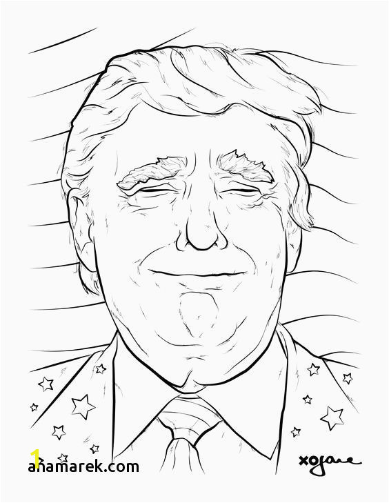 Donald Trump Coloring Pages New President Trump Coloring Pages Best Image Coloring Page Revimage Co