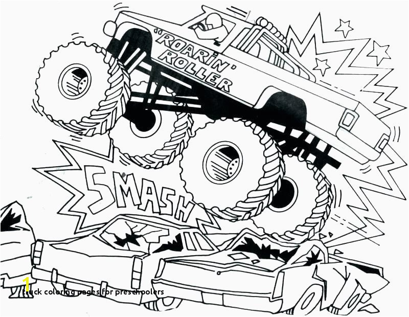 Gallery Truck Coloring Pages for Preschoolers Dump Truck Coloring Book Pages