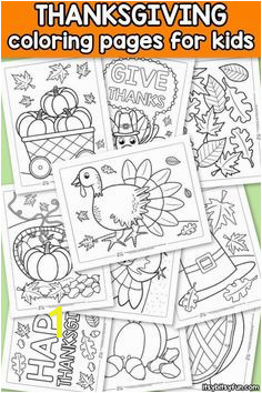 Thanksgiving Coloring Pages