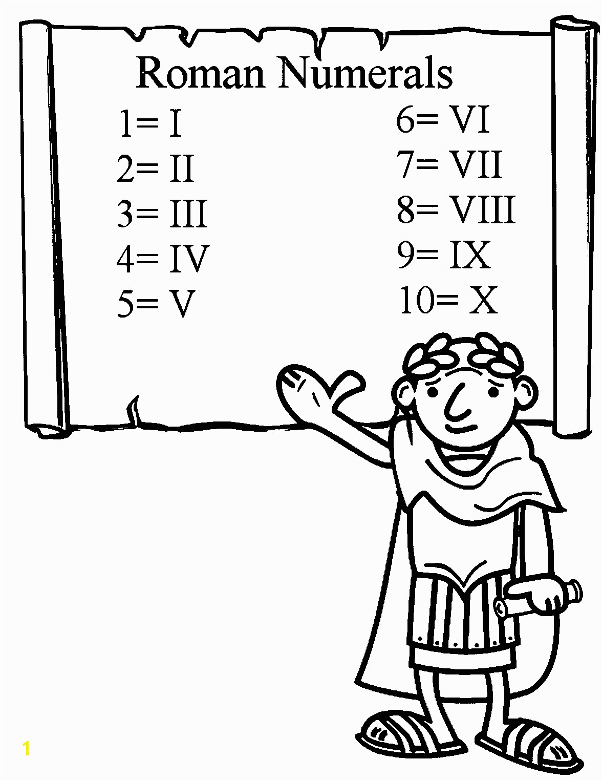 Ancient Rome Coloring Pages