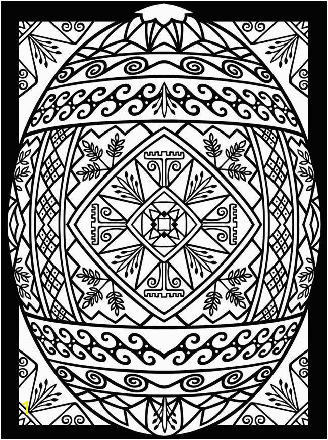 Easter Coloring Pages Hard Free Easter Egg Printable Coloring Page for Adults
