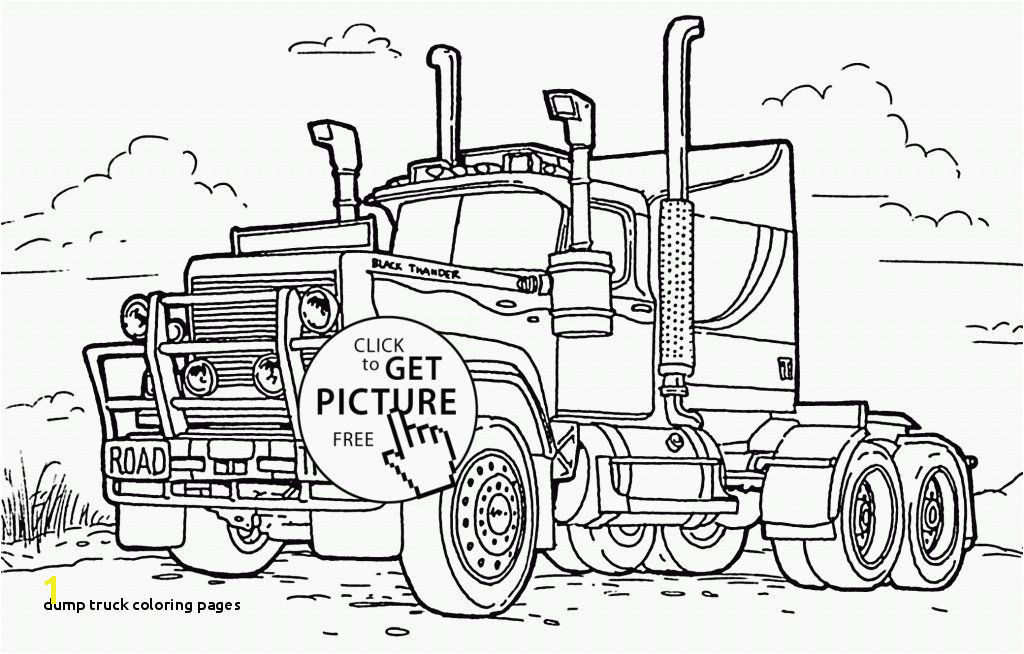 Dump Truck Coloring Pages 40 Free Printable Truck Coloring Pages