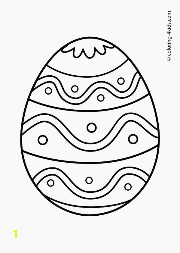 Color Page For Easter New Simple Easter Eggs Coloring Pages For Kids For Adults In Beautiful