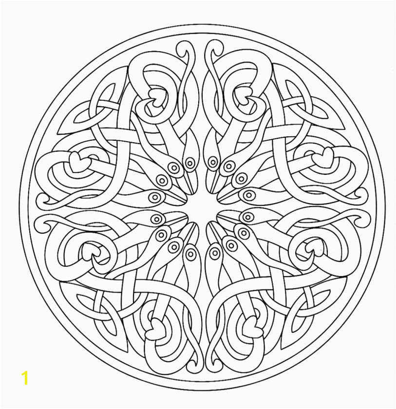 Easy Mandala Coloring Pages Simple Mandala Coloring Pages Inspirational Simple Mandala Coloring