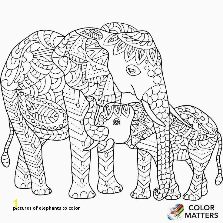 Elephants to Color Elephant Coloring Pages Inspirational Coloring Printables 0d – Fun
