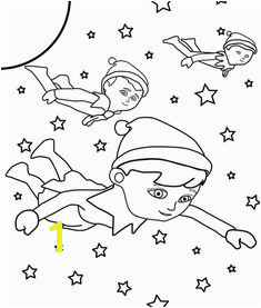 Free Elf The Shelf Coloring Pages Xmas Elf Christmas Jingles