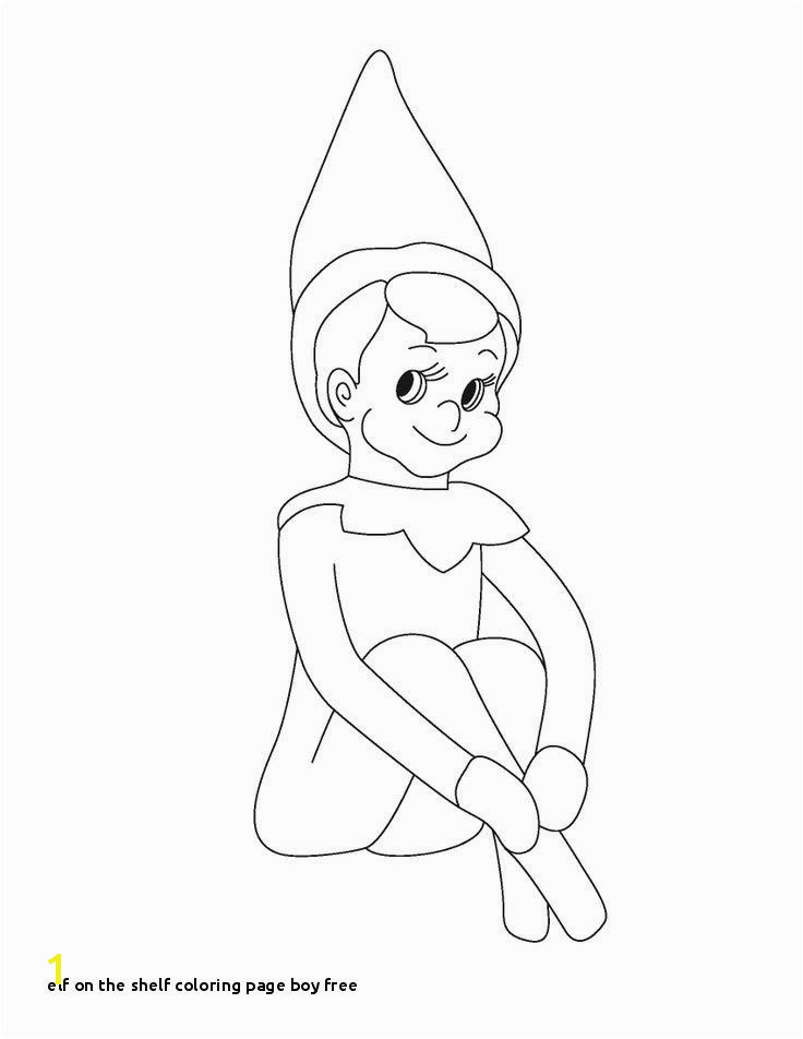 Elf Coloring Pages New 25 Elf the Shelf Coloring Page Boy Free Elf Coloring Pages
