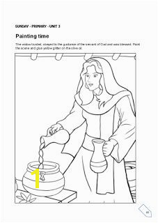 Elisha Helps A Widow Coloring Page 89 Best Elisha Images On Pinterest In 2018