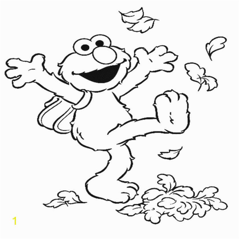 Elmo Coloring 0d Great Printable