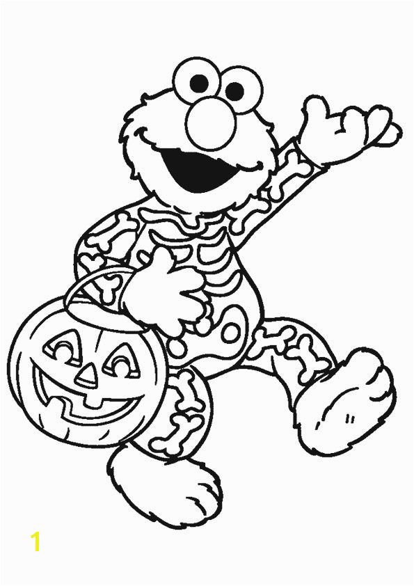 Elmo Halloween Coloring Pages Print Print Coloring Image Coloring for Kidã Pinterest