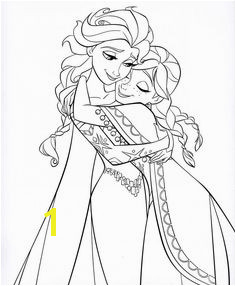 Elsa and Anna Hugging Coloring Pages 86 Best Frozen Images On Pinterest