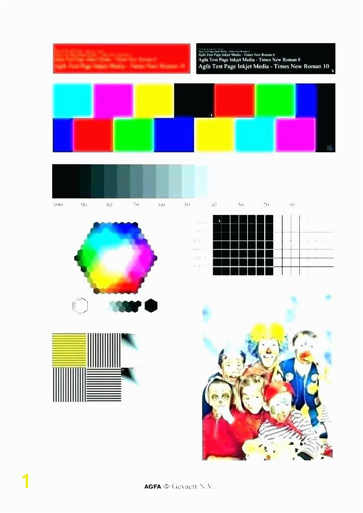 Epson Color Print Test Page divyajanan