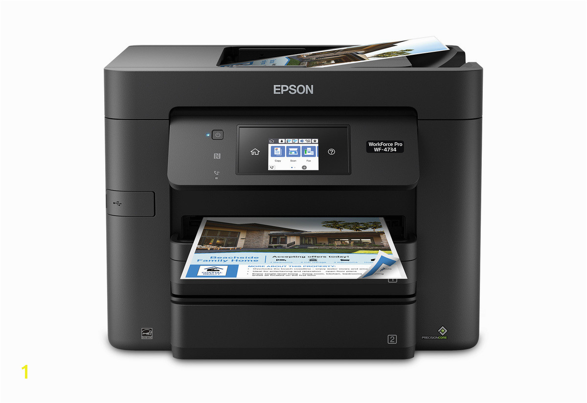 Epson Color Print Test Page Workforce Pro Wf 4734 All In E Printer Inkjet Printers
