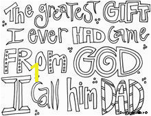 Father s Day Quote dle art alley