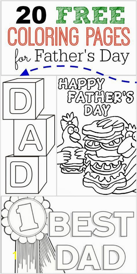 20 FREE Father s Day Coloring Pages perfect for your kids to make for dad