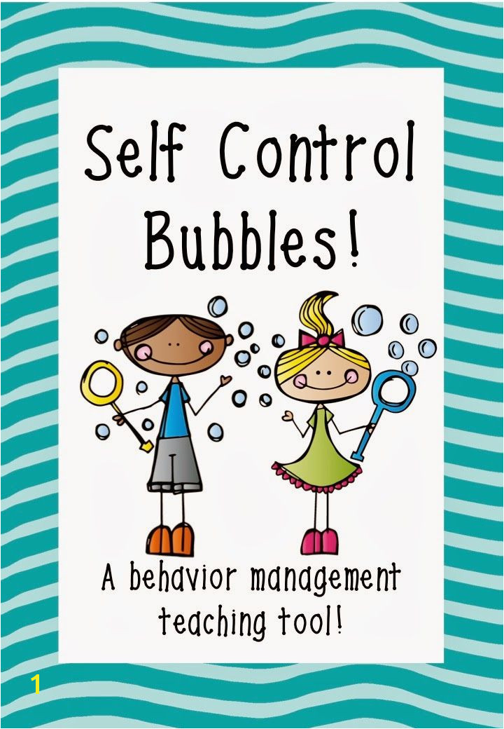 Self Control Activity Sheet