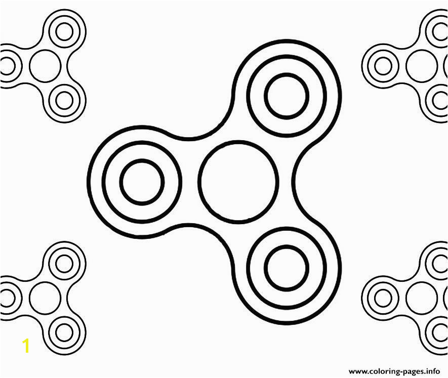 Fidget Spinner Coloring Pages to Print Coloring Page