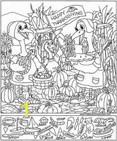 Find the Hidden Objects Coloring Pages New Year S Day Hidden Picture Puzzle Coloring Page