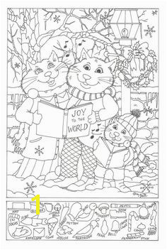 Find the Hidden Objects Coloring Pages New Year S Day Hidden Picture Puzzle Coloring Page