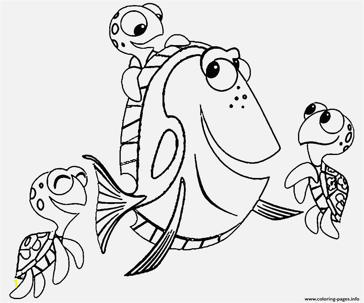 Finding Nemo Coloring Pages Pdf Pretty Coloring Pages Download and Print for Free Finding Nemo
