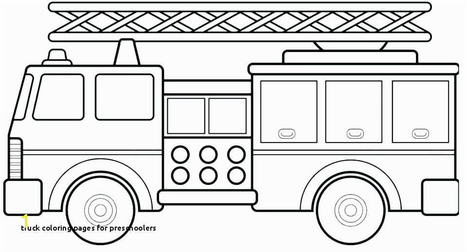 Fire Truck Coloring Book Pages Truck Coloring Pages for Preschoolers Coloring Fire Truck Coloring
