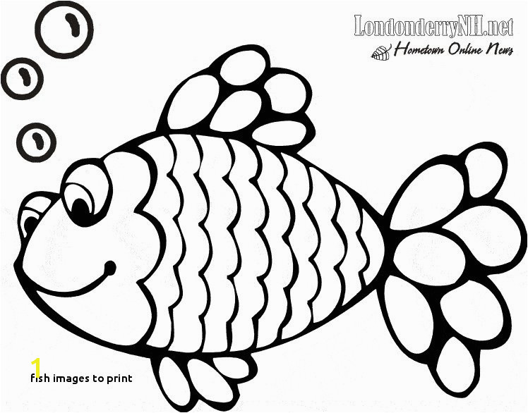 Fish to Print Printable Bass Fish Coloring Pages Inspirational Printable Od Dog