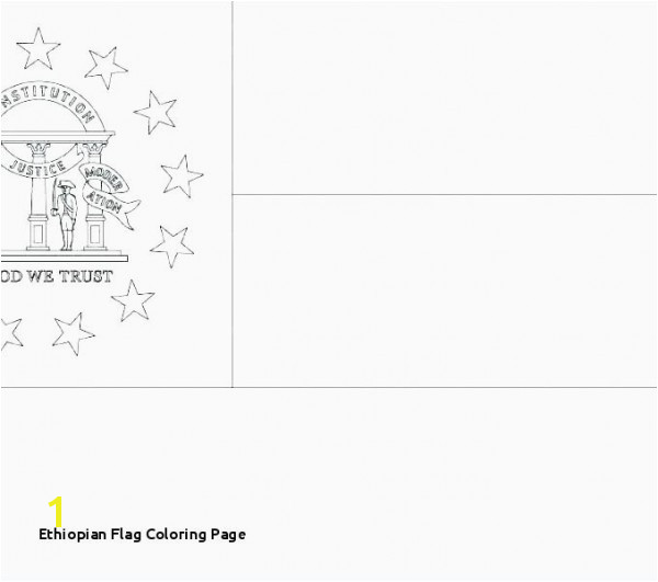 Flag Of Ethiopia Coloring Page China Flag Coloring Pages