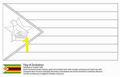 Flag of Zimbabwe Coloring page Flag Coloring Pages Free Printable Coloring Pages Zimbabwe Flag