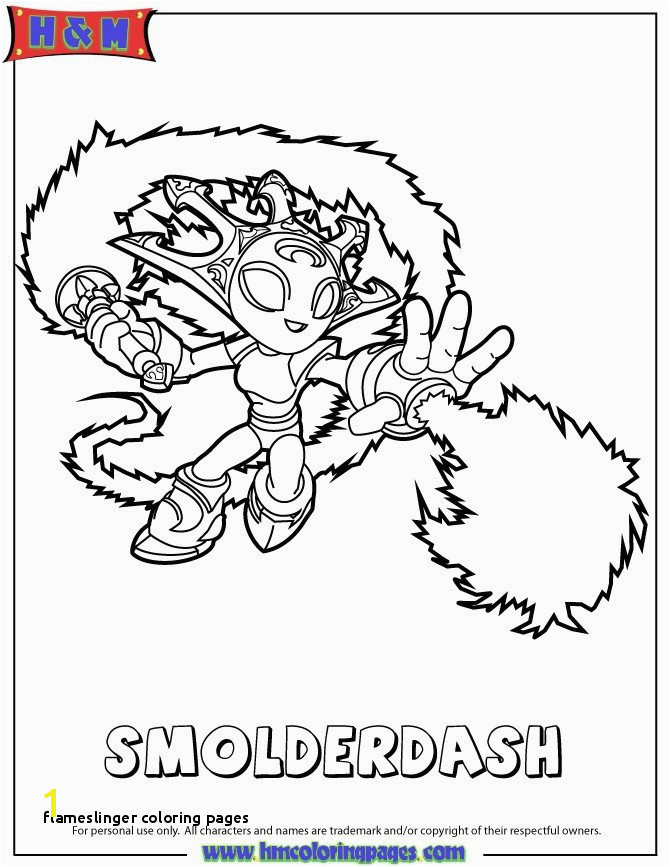 20 Beautiful Flameslinger Coloring Pages