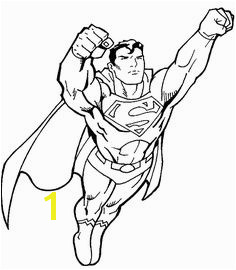 coloriage superman