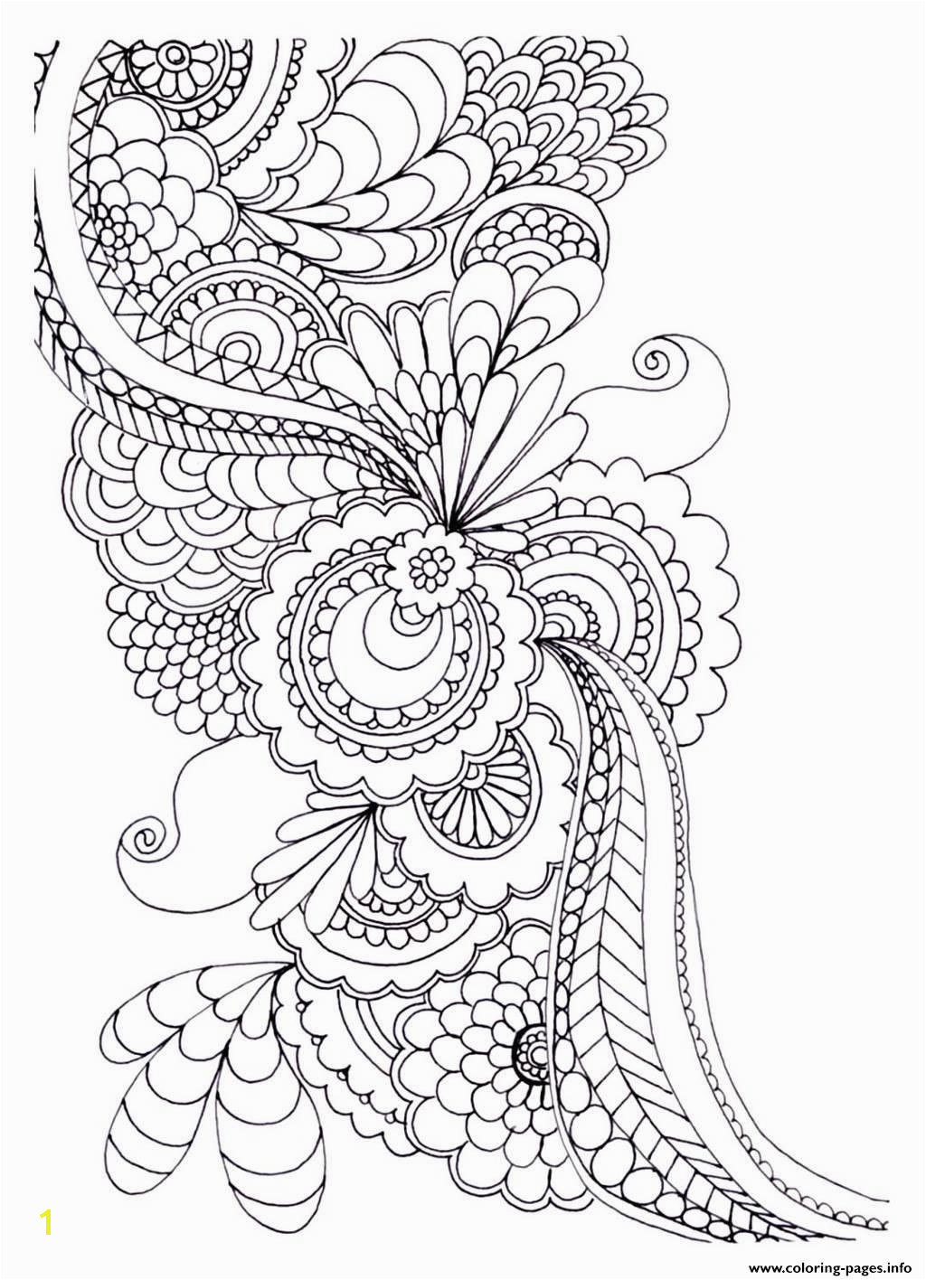 Flower Coloring Pages Printable for Adults Flower Coloring Pages for Adults Coloring Home